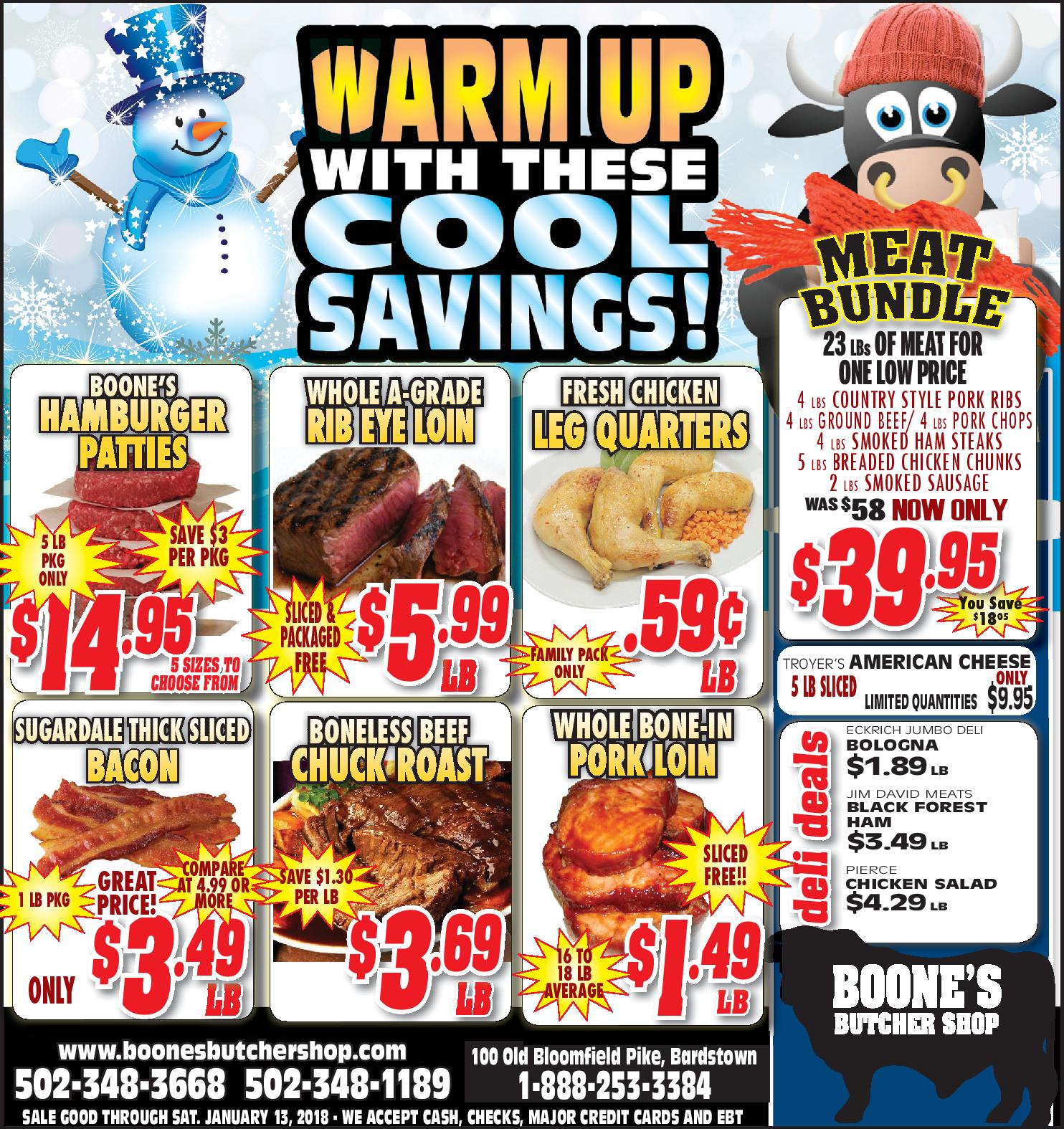 Boones Ad 01.08.18 – Boones Butcher Shop